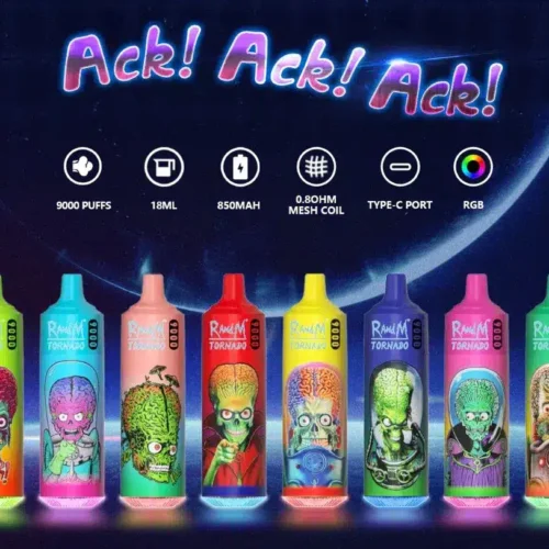 Alternative view of Randm 龍捲風 9000 Puffs｜拋棄式電子煙 歐美爆款首選